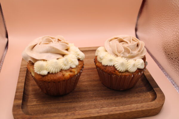 Appel-kaneel cupcake 6 stuks