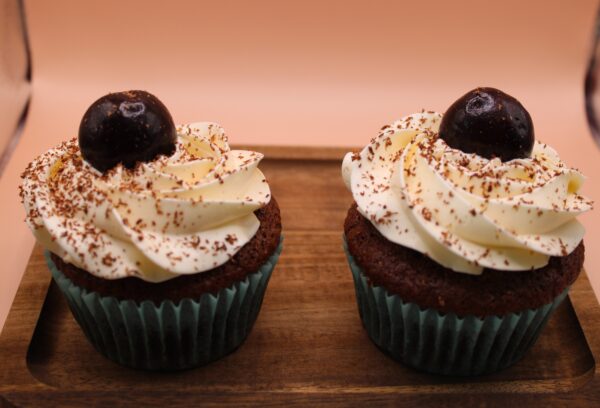 Schwarzwälder kirsch cupcake 6 stuks